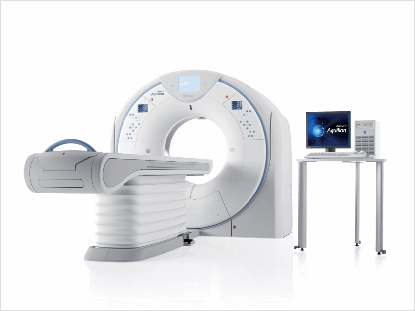 80-row multislice CT