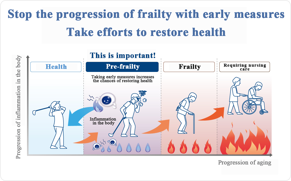 Tiến triển của suy yếu thể chất (frail) và các biện pháp phòng ngừa